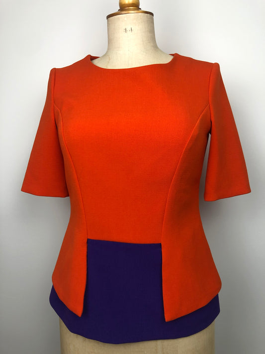 Vintage top by Caroline Biss from the 70s