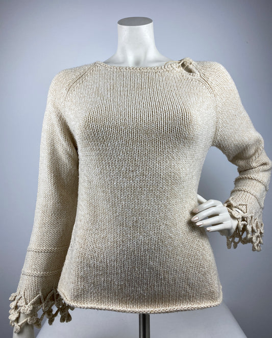 Sweater Luisa Cerano in beige/cream